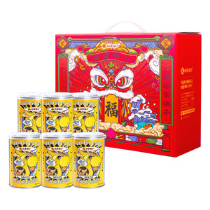 【超级年货节】林家铺子425g*6罐纯黄桃水果罐头礼盒新年送礼
