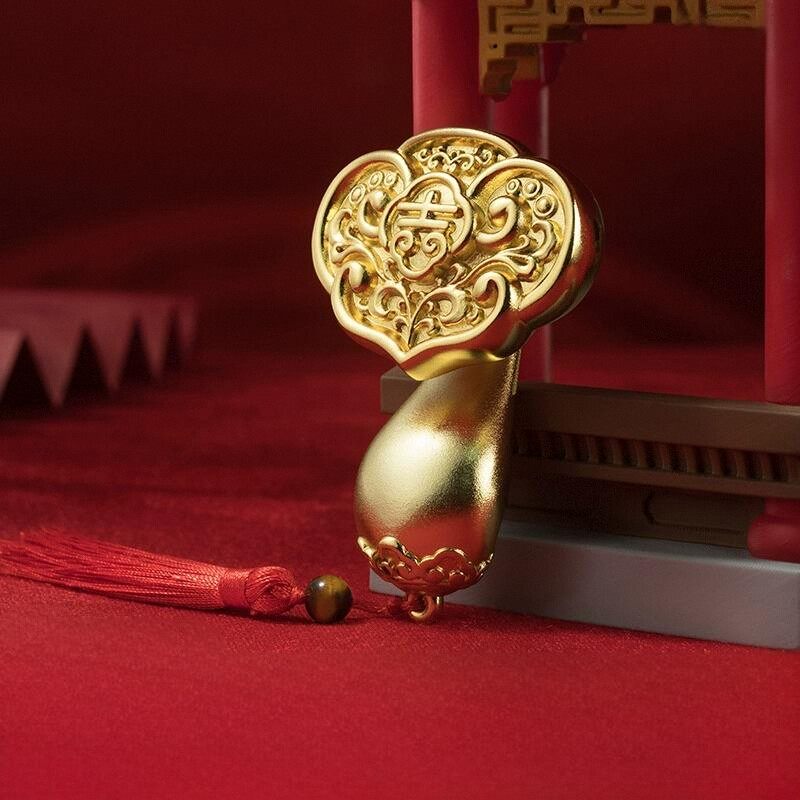 铜师傅称心如意黄铜摆件招财进宝客厅玄关办公室装饰品乔迁礼品