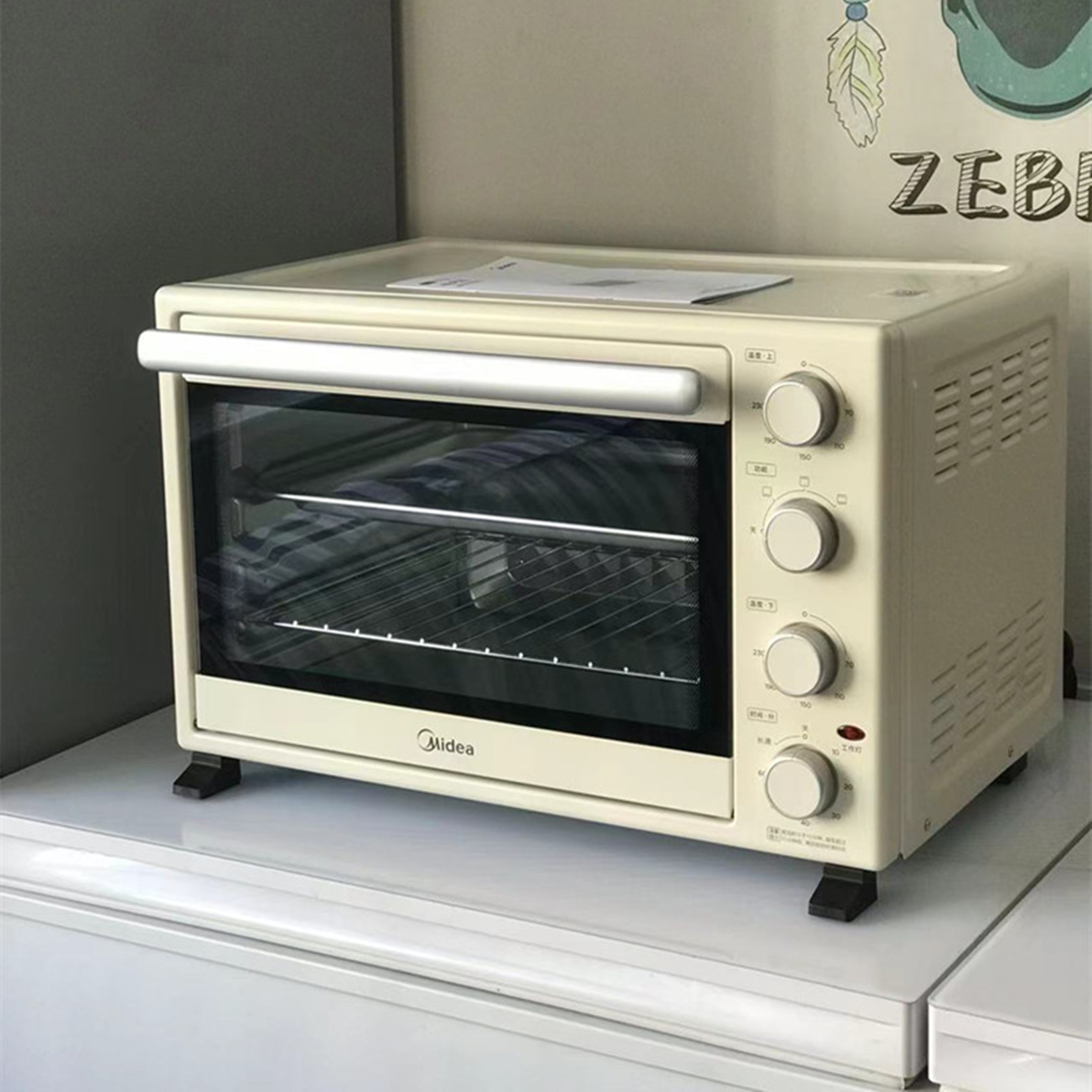 Midea/美的 PT3515-PT3540烤箱烘焙专用家用小型空气炸烘烤一体机