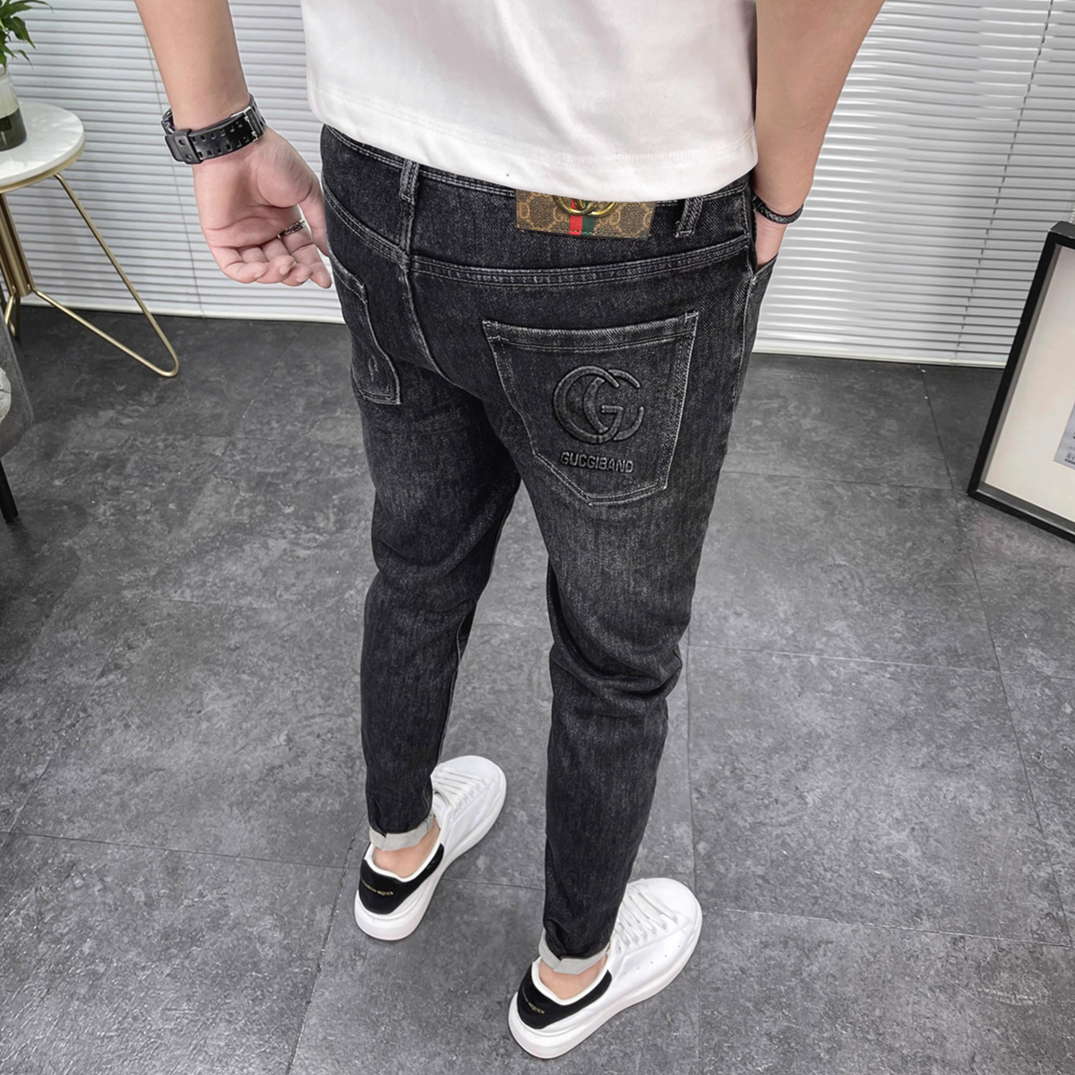 【软面料牛仔裤】高品质