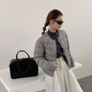 繁花溯源码 保暖羽绒服外套6909 排骨柔软手感极好短款