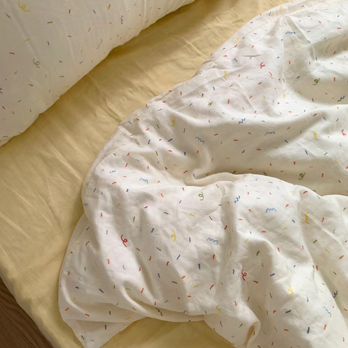 床单床笠款3.4件套100棉清新可爱