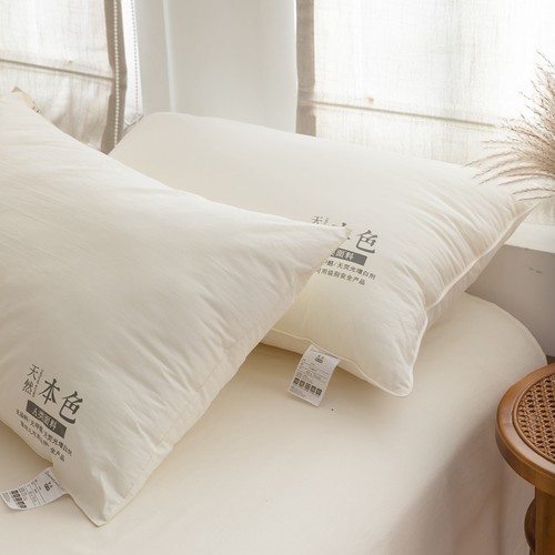 成人标准纯棉羽丝棉A类枕芯单人