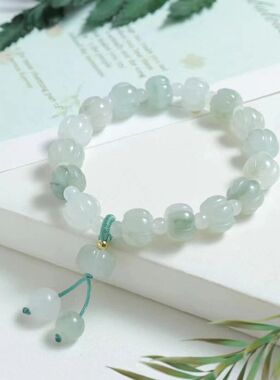 玉阅珠宝女天山翠天然手链