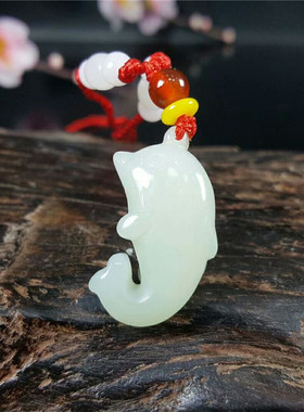 原创新疆和田玉挂件礼物吊坠