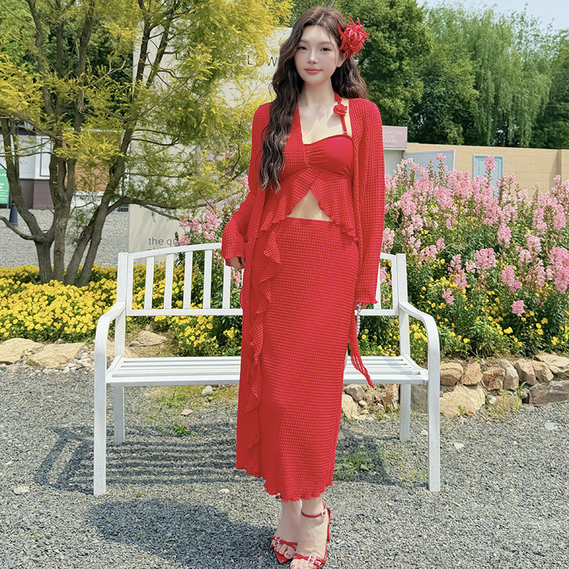 泳衣女款比基尼三件套性感辣妹