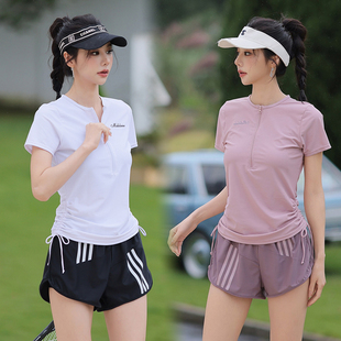 绝美分体泳衣女泡温泉2025年新款运动平角裤三件套带拉链保守泳装