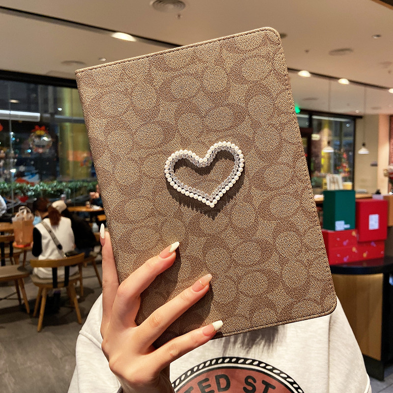 ins风2021新款ipad平板9保护套10.2/9.7寸air2/3/4皮质mini56软壳