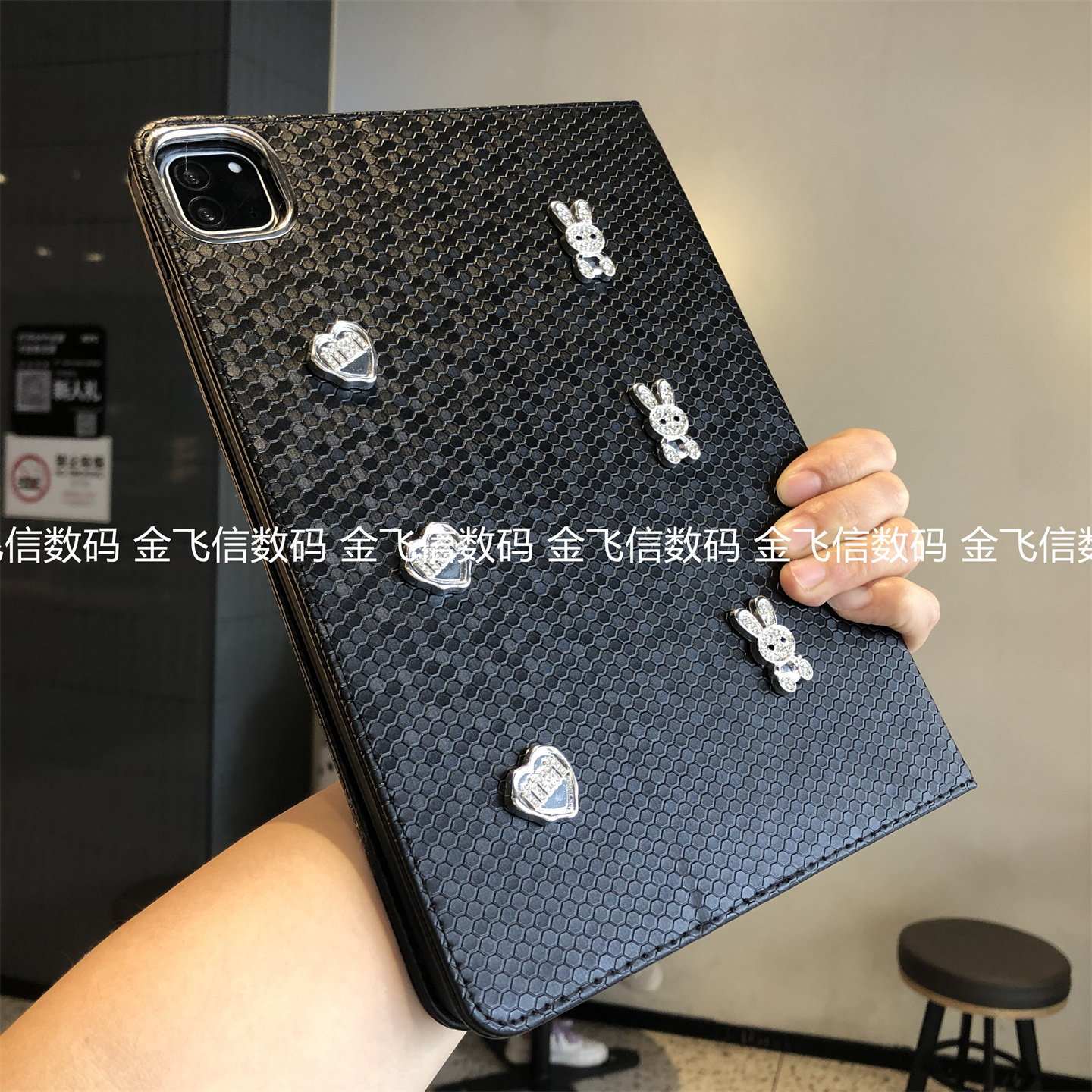 可爱兔子书本式适用苹果iPad11代保护套2026新款Air8第10代10.9寸防摔Pro11硅胶10.2寸9.7软壳迷你平板壳12.9