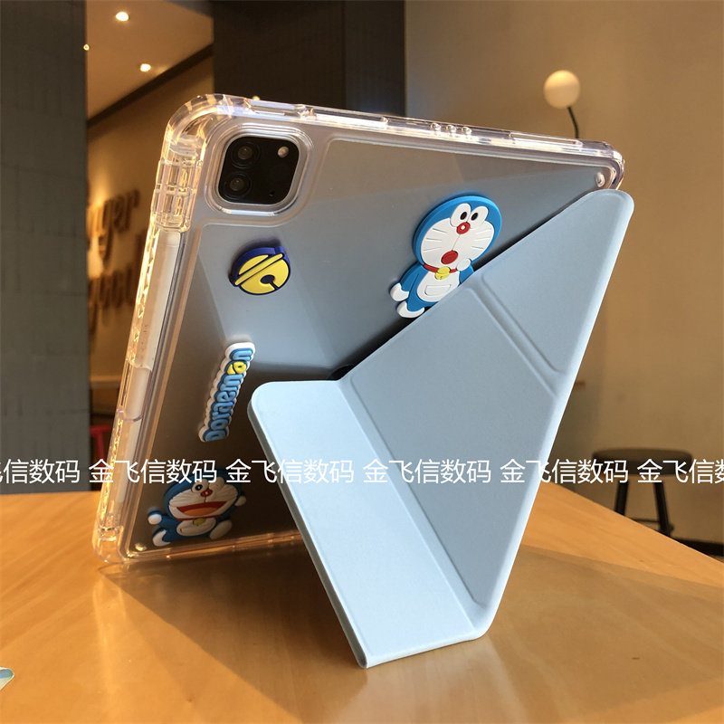 3+Y型折叠百变亚克力适用iPad11代10.9保护套横竖支架2025款air765苹果Pro11带笔槽10.2寸9.7磁吸789代防弯壳图片