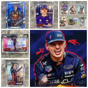 包邮 赛车topps马克斯维斯塔潘世界冠军收藏级卡片 F1方程式 正版