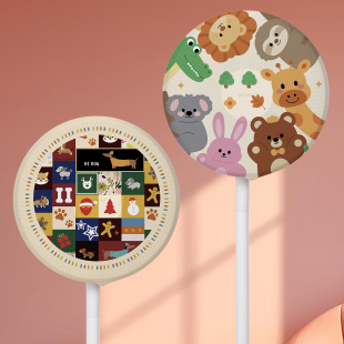 风扇罩电风扇防尘罩2025新款家用高颜值立式台式电扇防灰罩落地式