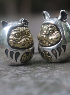 复古日本达摩小众文玩饰品吊坠