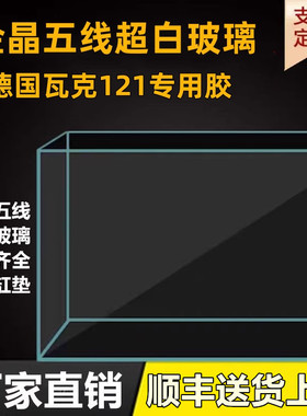 金晶五线超白缸溪流缸生态缸水草缸水族箱玻璃缸鱼缸造景客厅家用