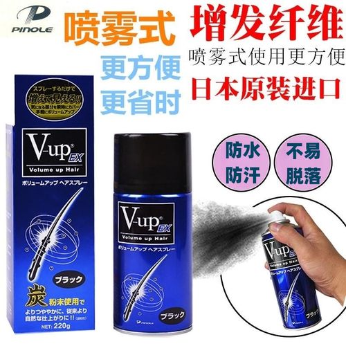 日本V-UP头发纤维粉增发补发神器