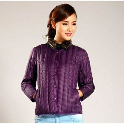 樱知叶品牌春冬羽绒服内胆女士妈妈长袖短款中老年轻薄保暖修身