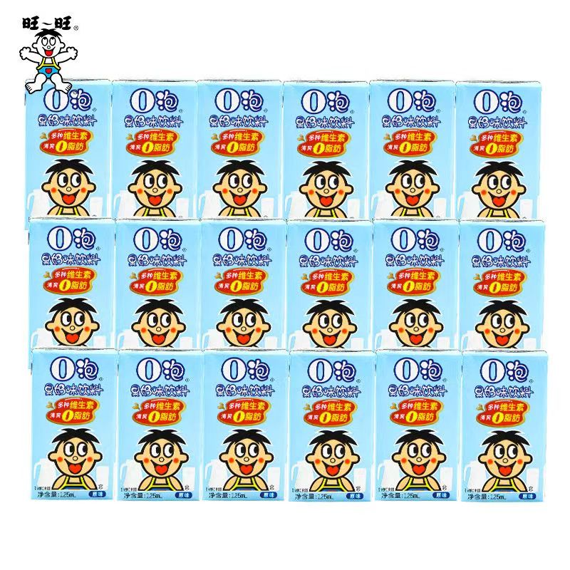 旺旺O泡果味饮料盒装儿童零食多口味