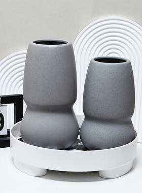 简约现代葫芦花瓶摆件客厅桌面居家装饰艺术品鲜花水培花器