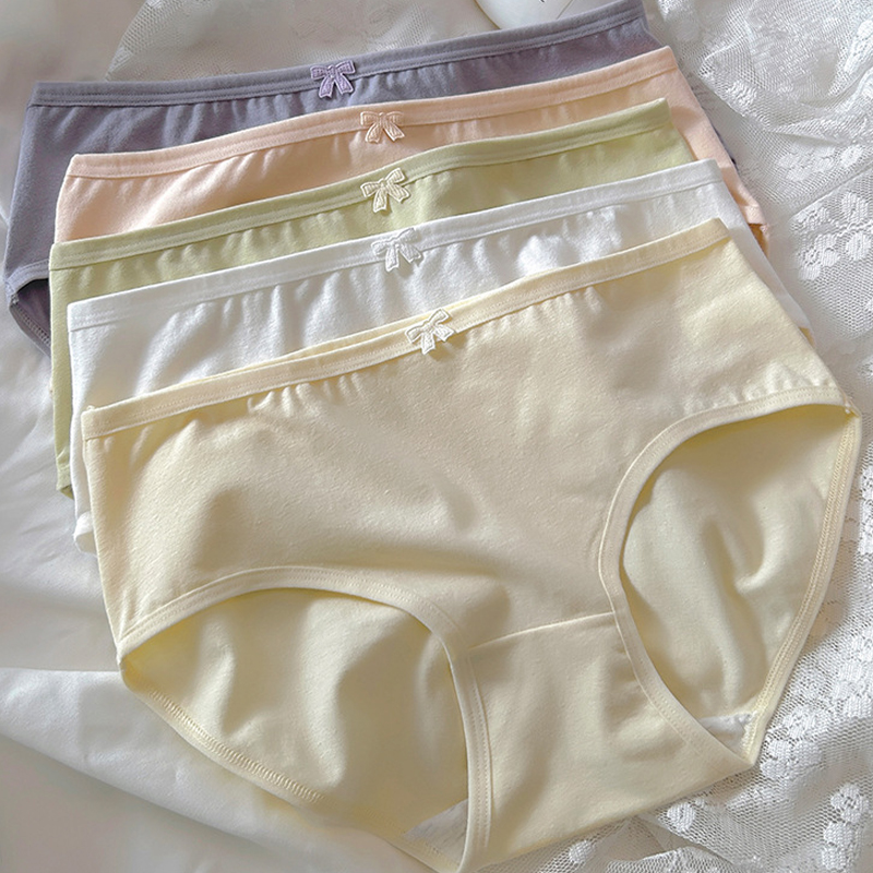 舒适可爱纯棉内裤女提臀透气
