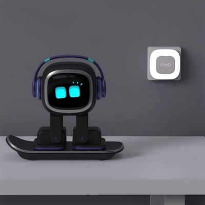 EMO机器人智能陪伴玩具语音识别情感交流电子宠物AI ROBOT PET