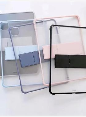 适用苹果2022新款Air4/5磨砂无盖平板壳iPad10保护套第十代10.9防弯防摔pro11英寸3保护壳10.2防摔8硬壳Mini6