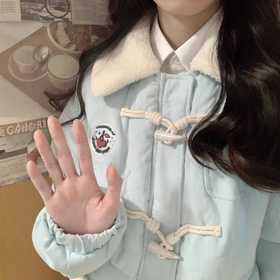 可爱棉服女2025新款奶衣