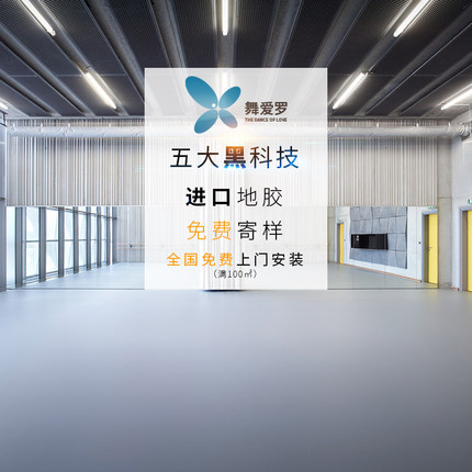 舞爱罗舞蹈地胶 舞蹈教室学校幼儿园舞蹈房专用 PVC塑胶运动地板