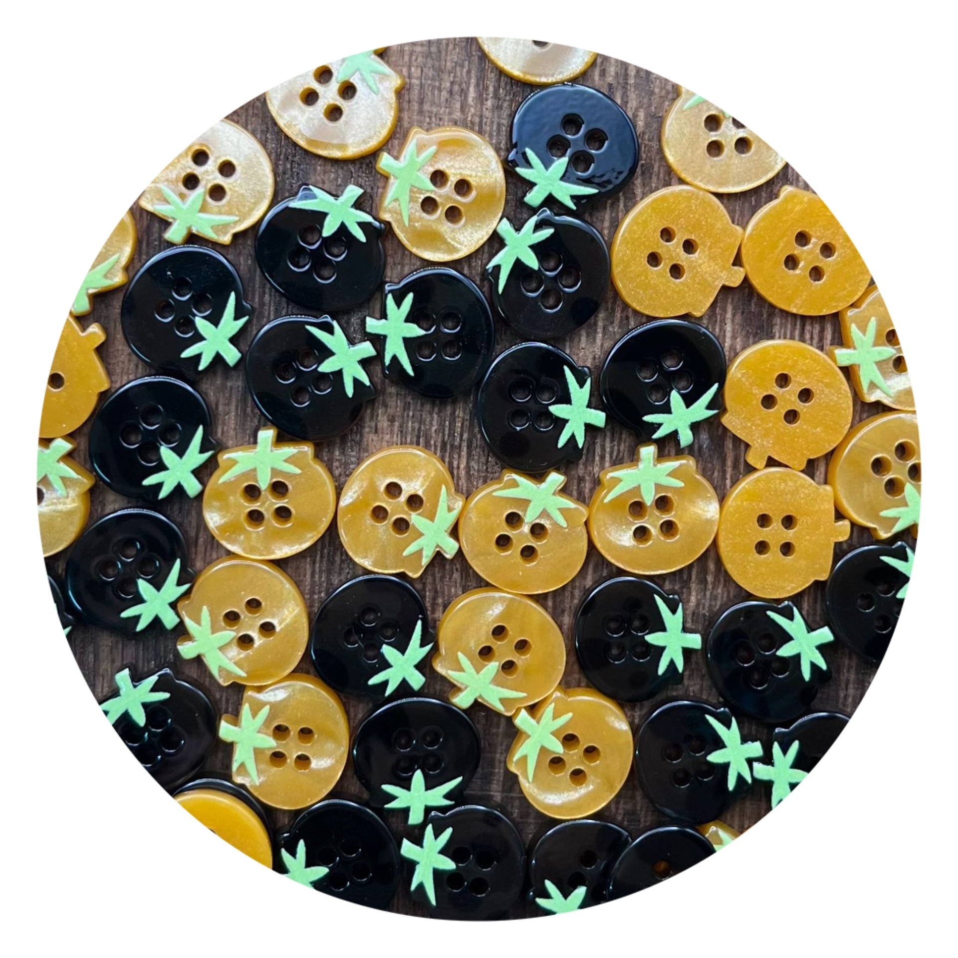【10颗】树脂小番茄纽扣辅料diy手帐装饰儿童手工材料扣子
