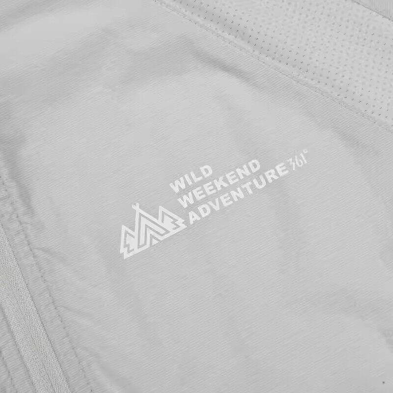 361 남성용 스포츠 윈드 브레이커 2024 여름 새 스타일 361 경량 통기성 태양 보호 의류 속건성 자켓 3631