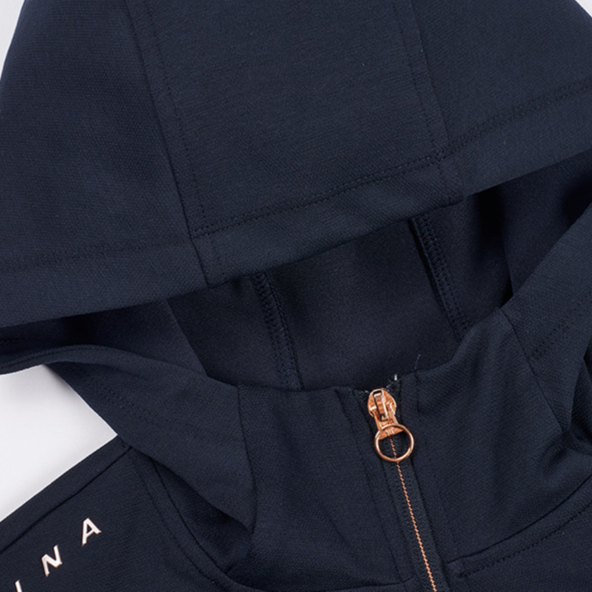 361 학위 여성 스포츠 운동복 2023 가을 새 스타일 361 후드 가디건 캐주얼 니트 자켓 트렌디 4002A