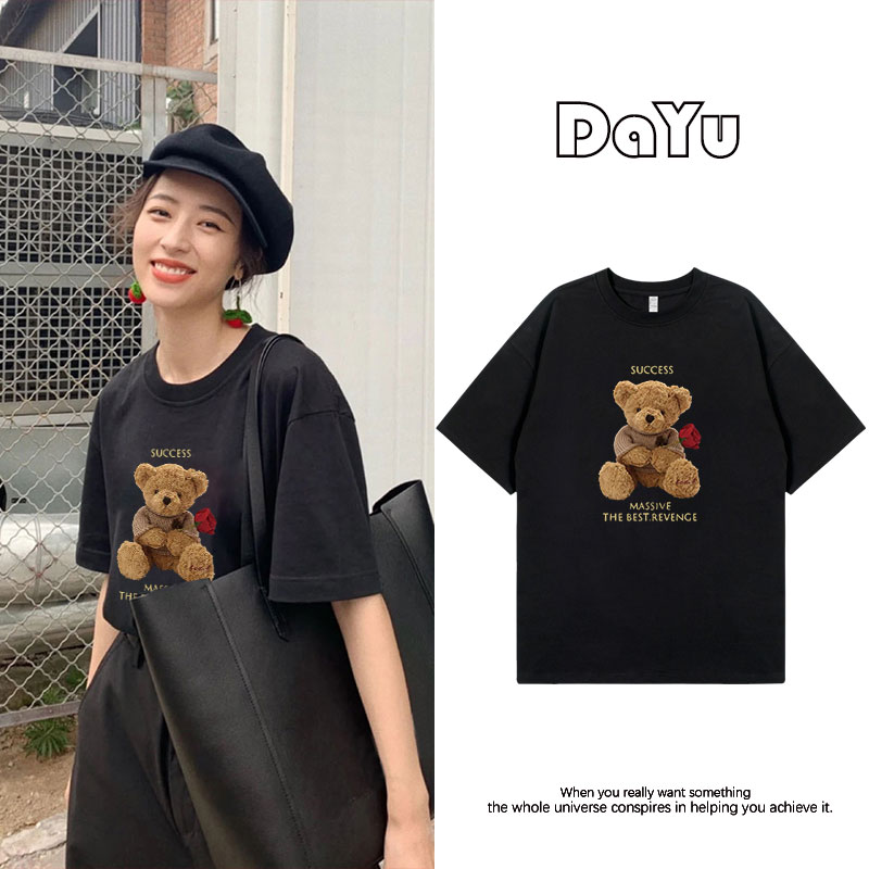 宽松韩版潮oversize纯棉短袖