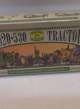 Ertl 约翰迪尔 50/520/530 收藏家系列拖拉机套装 1 #5262 1:64