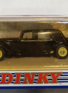 中古玩具:1/43Matchbox 火柴盒 Dinky 丁奇系列 黑色1952年雪铁龙