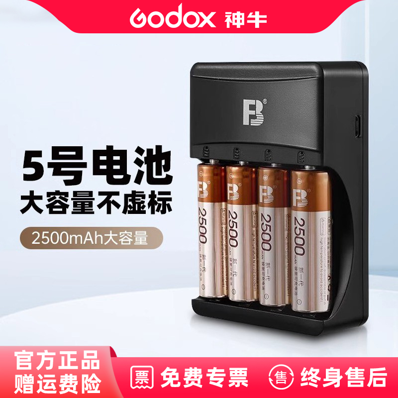 沣标5号镍氢电池可充电通用1.2V