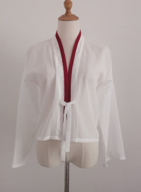 汉服上襦内搭各种汉服夏季