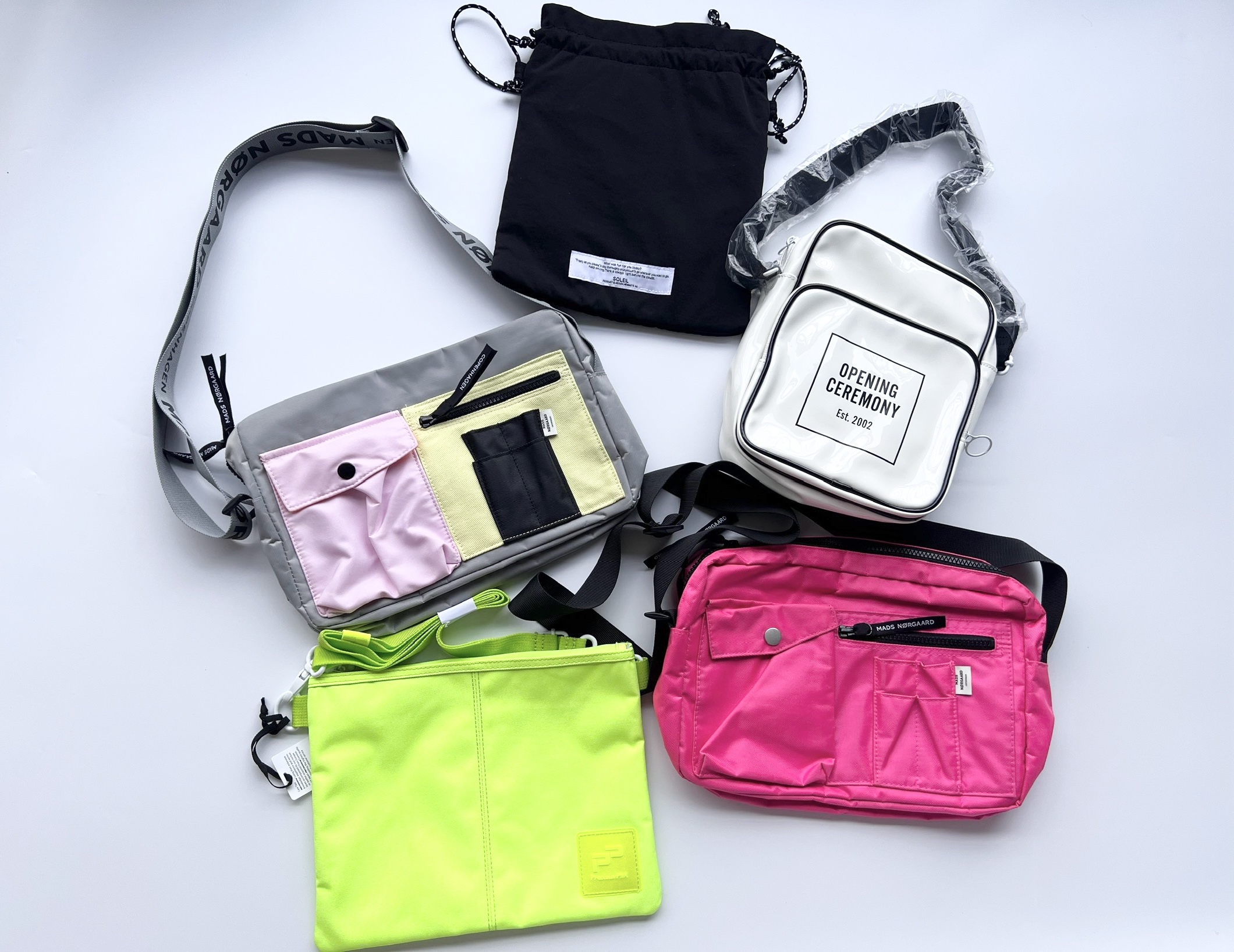 时尚潮牌opening ceremony等杂款休闲斜挎包包包