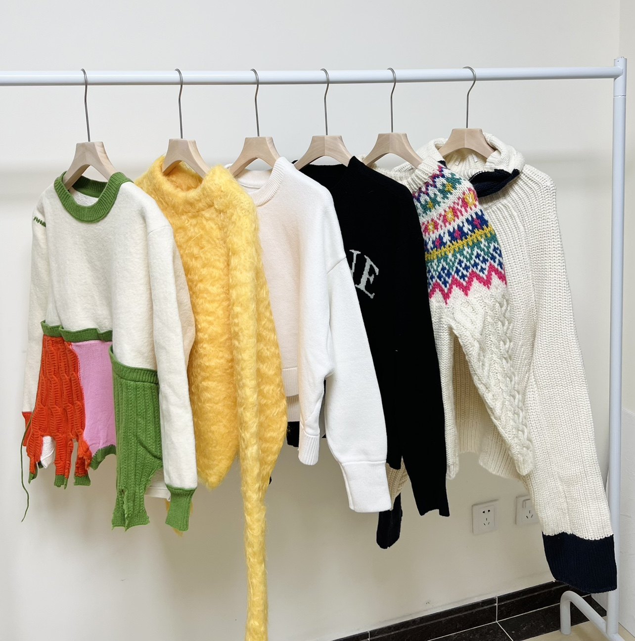 日系高端精品toga等孤品套头毛衣合集