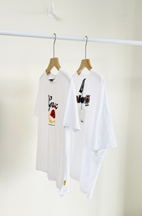 折扣现货 韩国潮牌romantic crown 休闲短袖T恤等2款