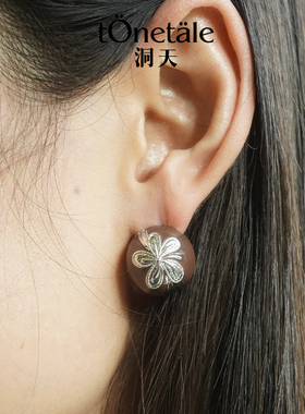 TONE&TALE原创设计Hesper耳钉女耳饰精致百搭小众设计感高级感