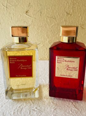 Rouge540浓香红色百家乐香精版晶红库尔奇盛放玫瑰香水小样