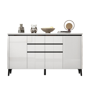 轻奢餐边柜现代简约大容量客厅茶水柜靠墙置物柜厨房碗橱储物酒柜