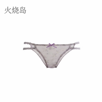 性感可爱小碎花女士纯欲内裤