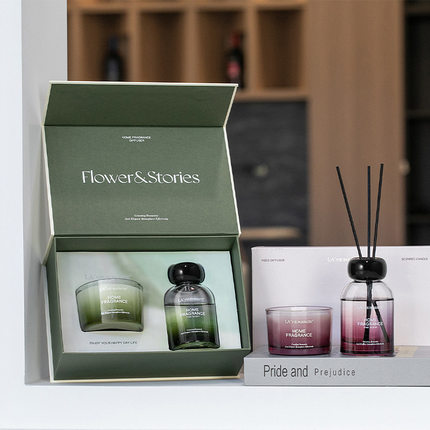 帕菲兰香薰蜡烛植物精油香氛礼盒大容量卧室持久留香高级感伴手礼