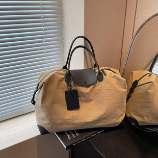 轻便手提旅行包女时尚简约出差行李包大容量行李收纳包拉杆箱套包