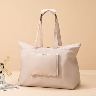 轻便折叠旅行包女手提单肩行李包运动健身瑜伽包男学生拉杆箱套包