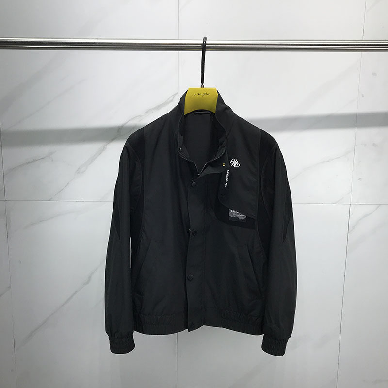 欧货时尚潮牌立领夹克男士2026春夏新款字母刺绣休闲百搭薄款外套