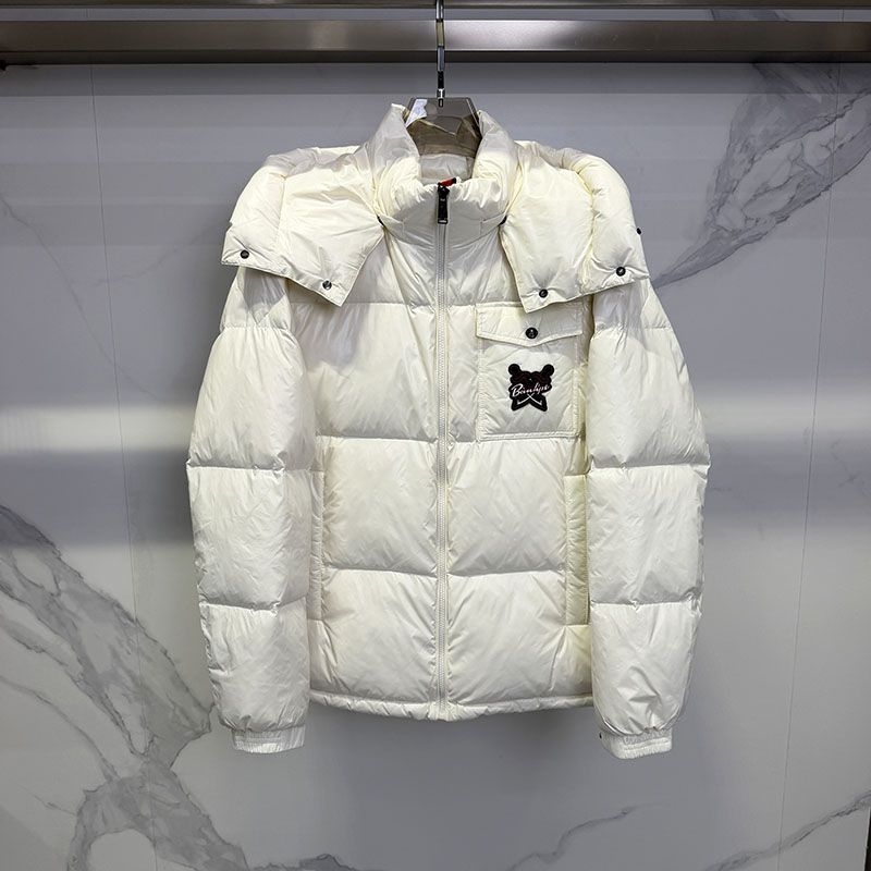 男士连帽加厚保暖羽绒服