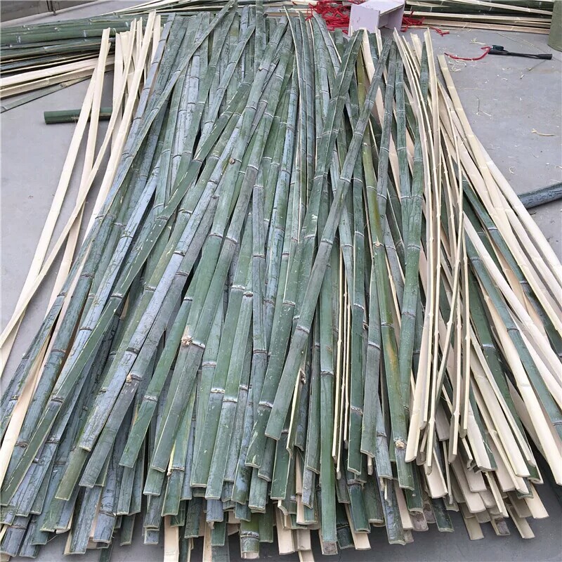 手工长条龙骨支架大棚农用竹坯子