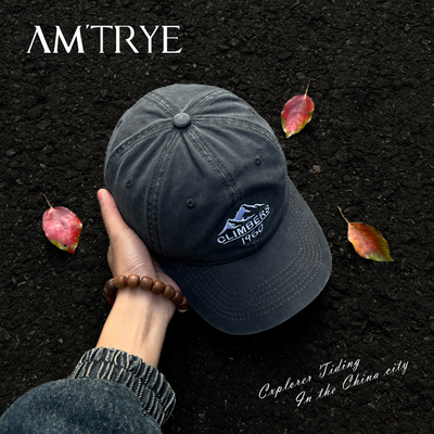 棒球帽大头围显脸小男生宽檐深顶