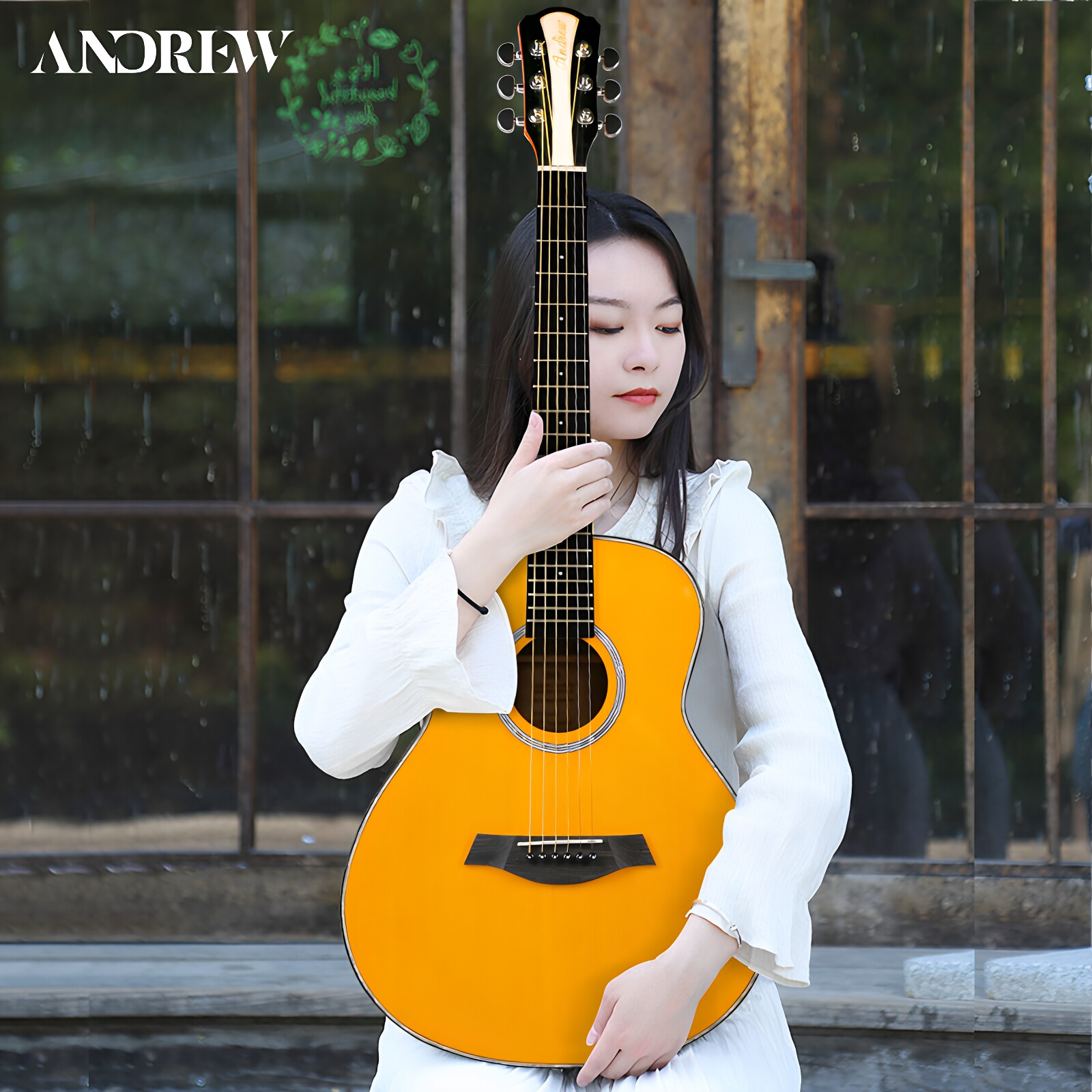 旅行单板女生初学者低弦距吉他